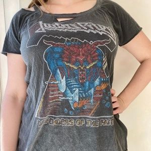 Grey Graphic T- Shirt